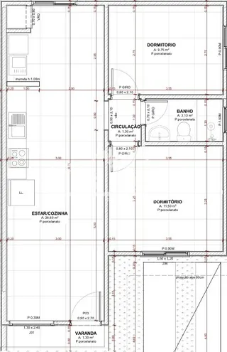Casa com 2 dormitórios, foto 4