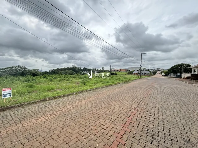 Vista da rua em Lajeado, Brasil.