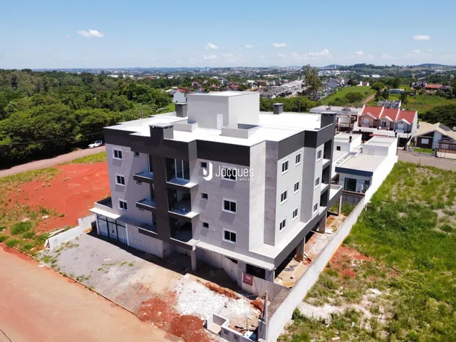 vista externa de um prédio residencial em construção em Lajeado, Brasil.