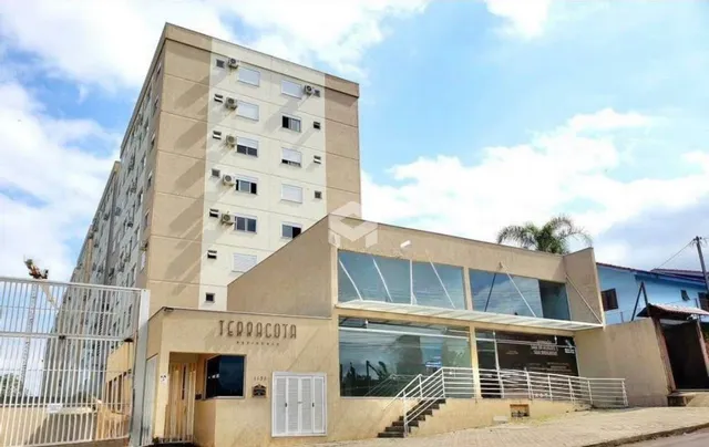 Fachada de um prédio residencial em Lajeado, Brasil.