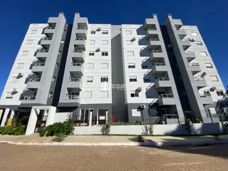 Fachada de um prédio residencial em Lajeado, Brasil.