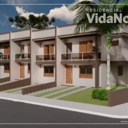 Fachada de um prédio residencial em Lajeado, Brasil.