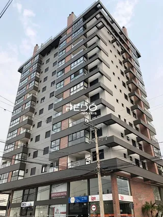 Fachada de um prédio residencial em Lajeado, Brasil.
