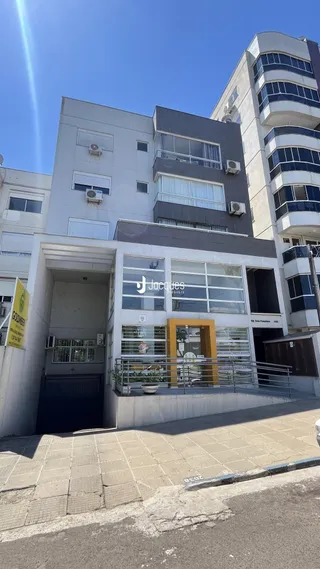 Fachada de um prédio residencial em Lajeado, Brasil.