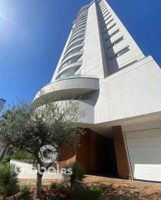 Fachada de um prédio residencial em Lajeado, Brasil.