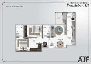 Apartamento com 2 dormitórios, foto 9