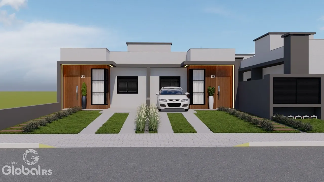Casa geminada com 2 dormitórios, foto 1