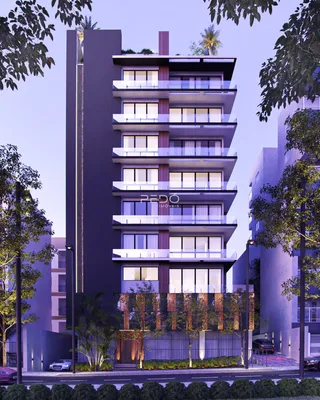 Fachada de um prédio residencial em Lajeado, Brasil.