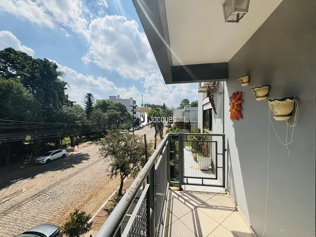 Vista da varanda de uma residência em Lajeado, Brasil.