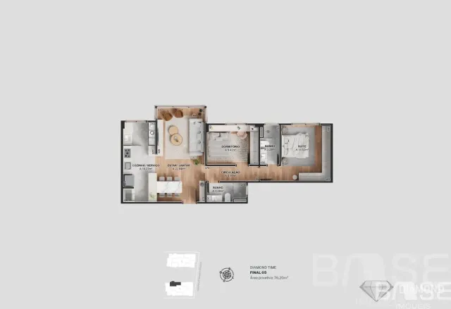 Apartamento com 2 dormitórios, foto 2