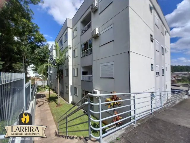 Fachada de um prédio residencial em Lajeado, Brasil.