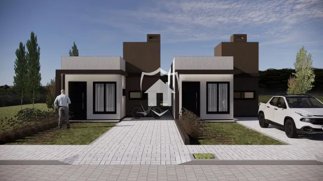 Casa geminada com 3 dormitórios