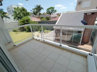Vista da varanda da propriedade em Lajeado.