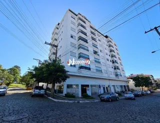 Fachada de um prédio residencial em Lajeado, Brasil.