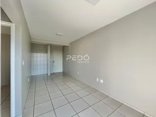 Corredor interno de uma residência em Lajeado, Brasil.