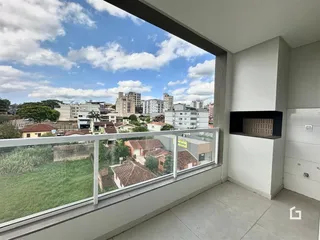 Vista da varanda de um imóvel em Lajeado, Brasil.