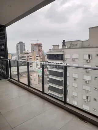 Vista da varanda de um imóvel em Lajeado, Brasil.