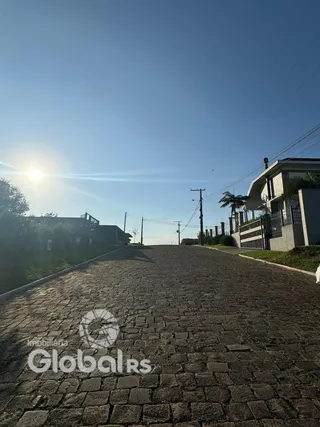 Vista da estrada de acesso à propriedade em Lajeado, Brasil.
