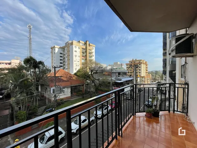 Vista da varanda com vista para outras construções em Lajeado.