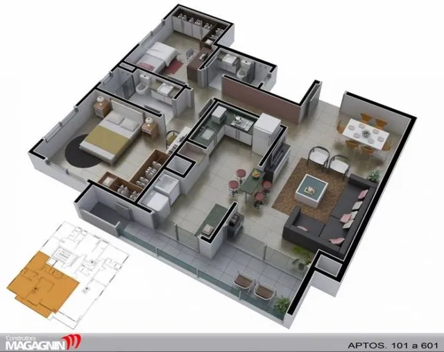 Apartamento, foto 2