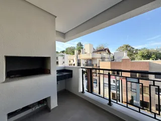 Vista da varanda de um imóvel em Lajeado, Brasil.