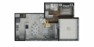 Apartamento com 2 dormitórios, foto 6