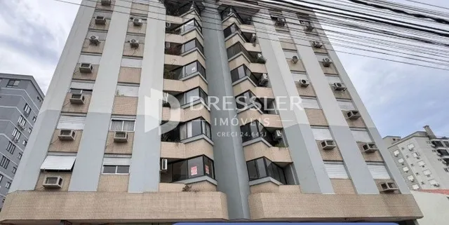 Fachada de um prédio residencial em Lajeado, Brasil.
