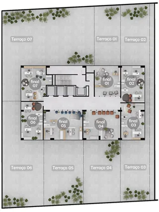 Sala comercial com 1 dormitório, foto 1