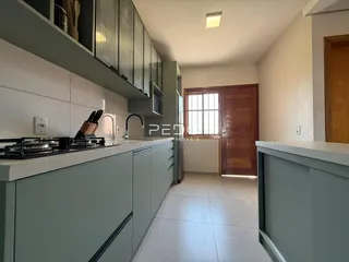 Vista da cozinha de um imóvel em Lajeado, Brasil.