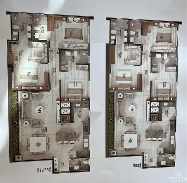 Apartamento com 3 dormitórios, foto 2
