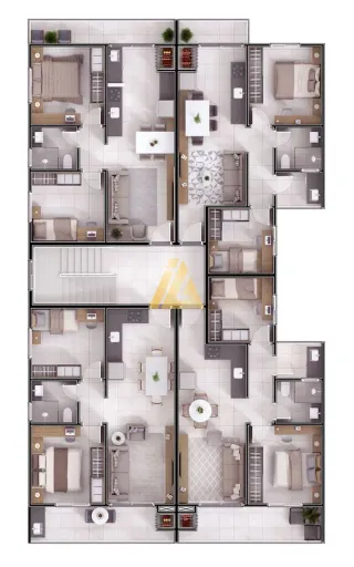 Apartamento com 2 dormitórios, foto 3
