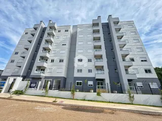 Fachada de um prédio residencial em Lajeado, Brasil.