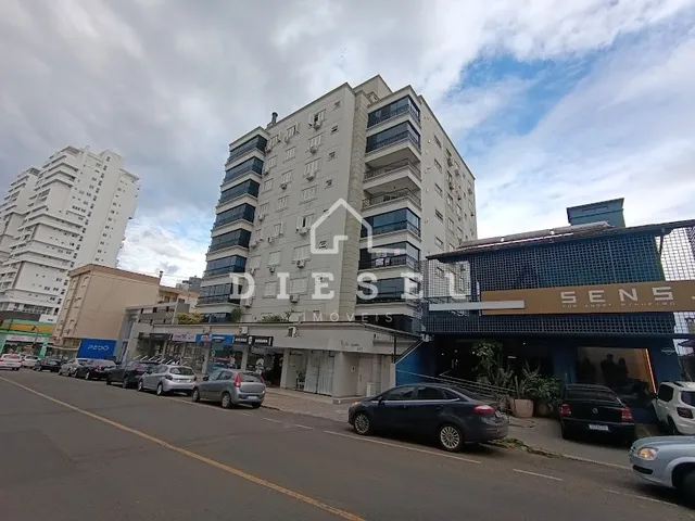 Fachada de um edifício residencial em Lajeado, Brasil.
