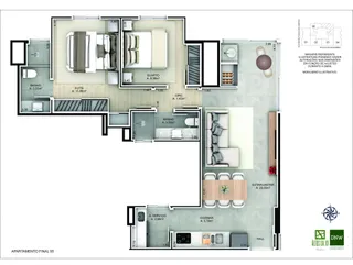 Apartamento com 2 dormitórios, foto 21