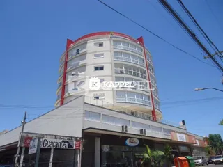 Fachada de um prédio residencial em Lajeado, Brasil.