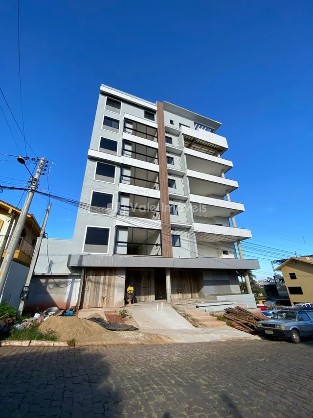 Fachada de um prédio residencial em Lajeado, Brasil.