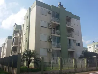 Fachada de um prédio residencial em Lajeado, Brasil.