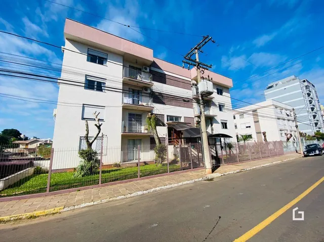 Fachada de um prédio residencial em Lajeado, Brasil.