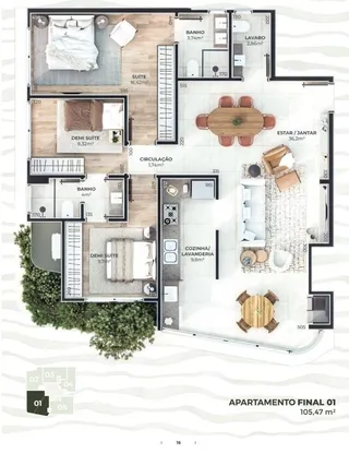 Apartamento com 2 dormitórios, foto 12