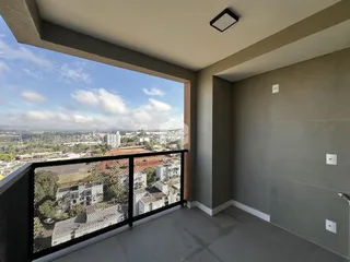 Vista da cidade de Lajeado a partir da varanda.