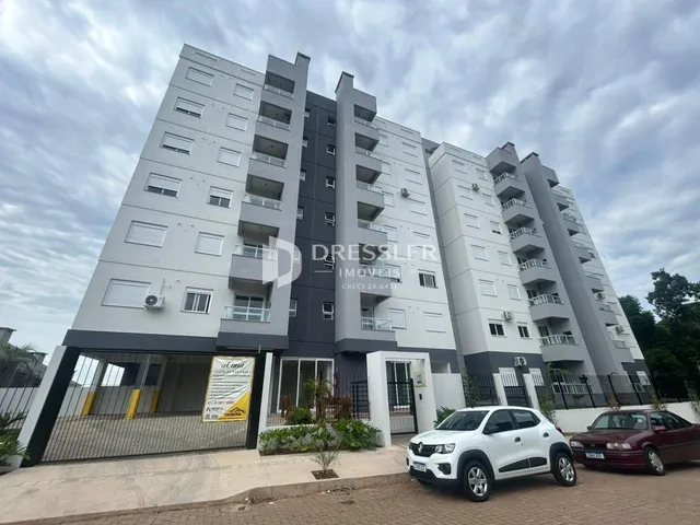 Fachada de um prédio residencial em Lajeado, Brasil.
