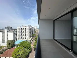 Vista da varanda de um imóvel em Lajeado, Brasil.