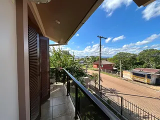 Vista da varanda de um imóvel em Lajeado, Brasil.