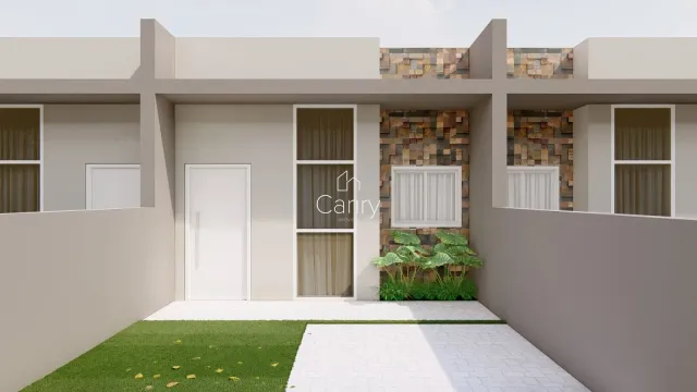 Casa geminada com 2 dormitórios