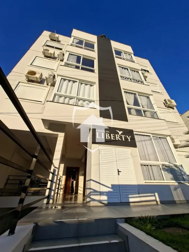 Fachada de um prédio residencial em Lajeado, Brasil.