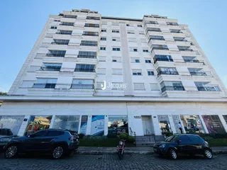 Fachada de um prédio residencial em Lajeado, Brasil.