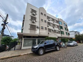 Fachada de um prédio residencial em Lajeado, Brasil.