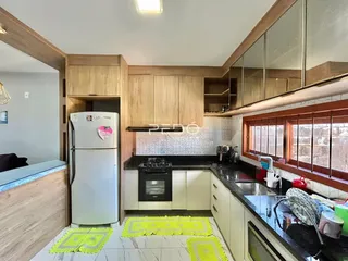Vista da cozinha de uma propriedade em Lajeado, Brasil.