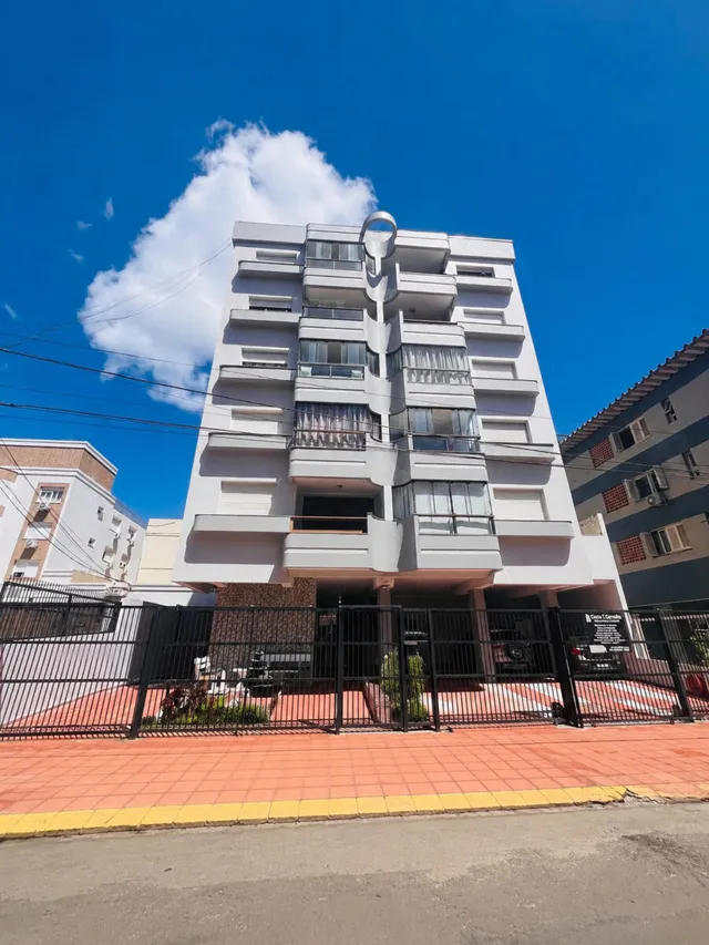 Fachada de um prédio residencial em Lajeado, Brasil.