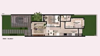 Casa geminada com 2 dormitórios, foto 8